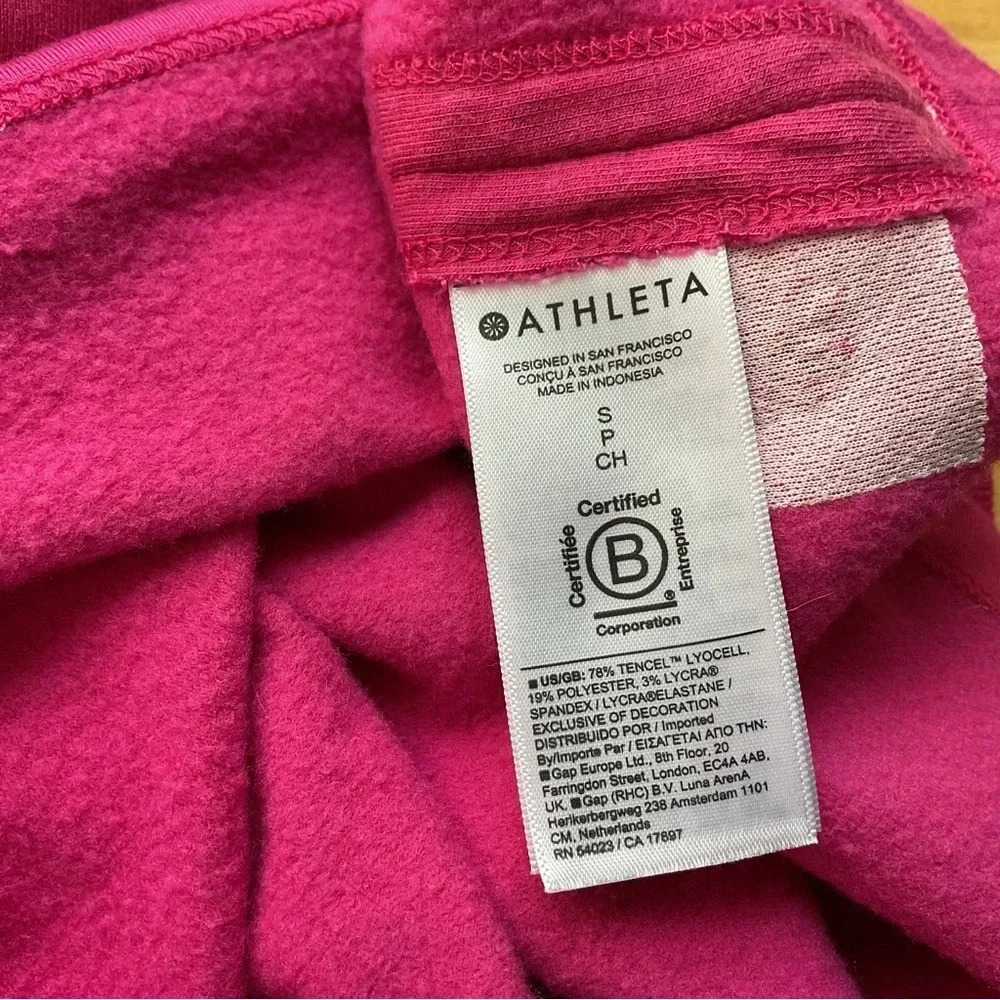 Athleta Solitude Crew Neck Sweatshirt Size Small - Picture 5 of 7